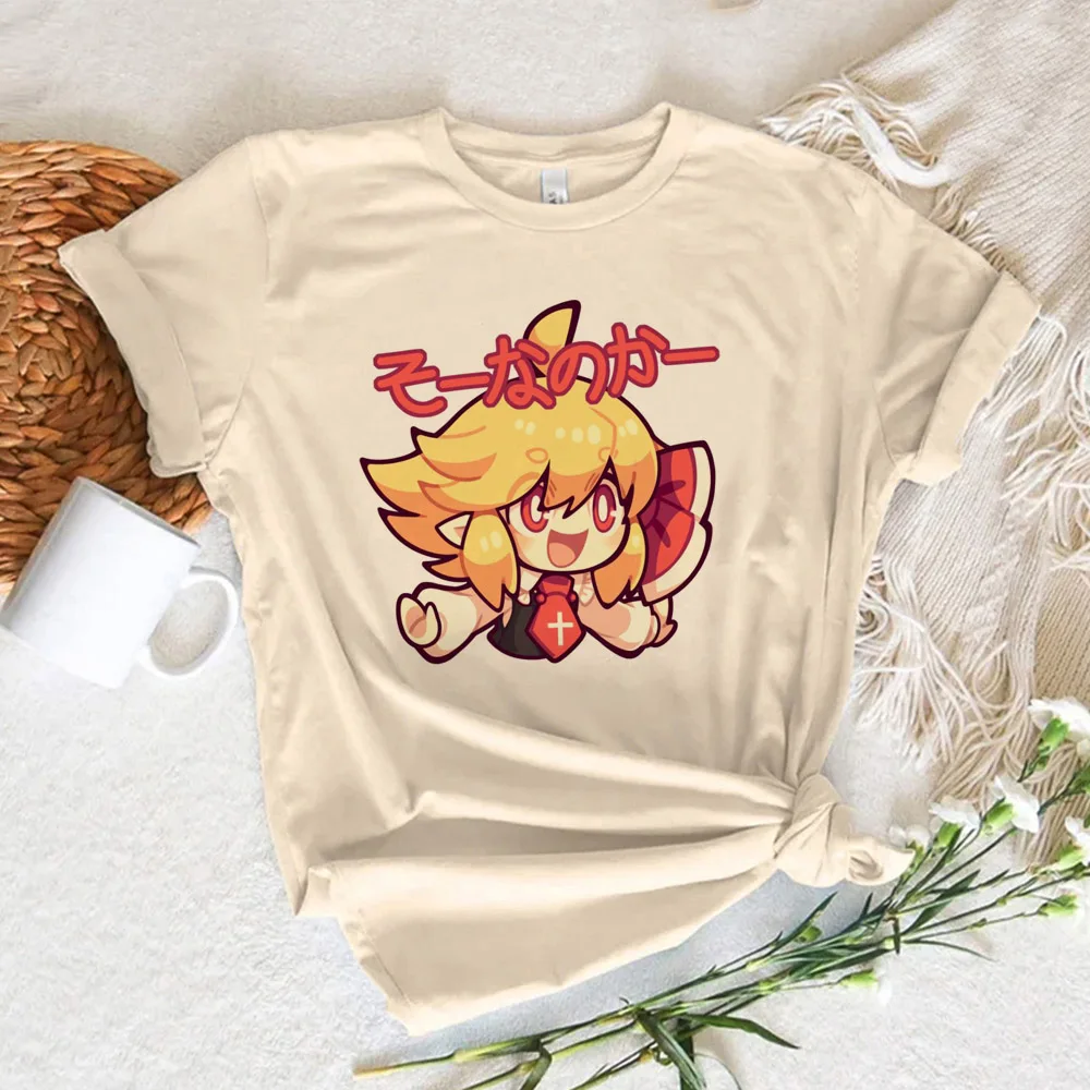 Touhou-Camiseta de manga anime de para mujer, ropa divertida de anime de diseñador