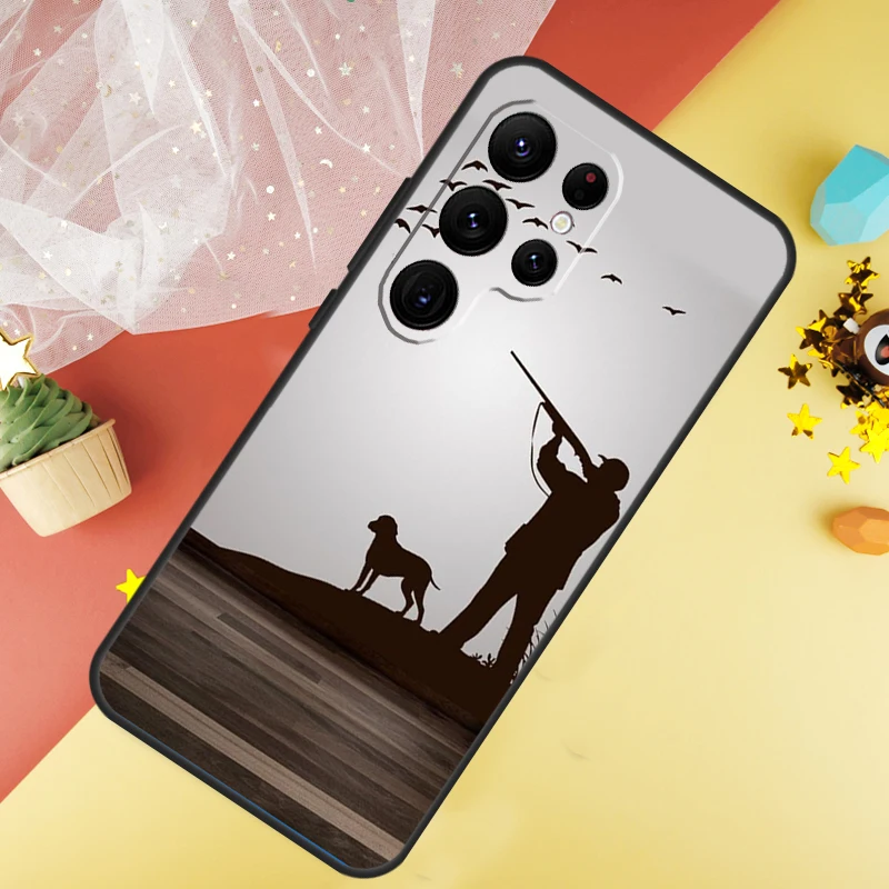 Duck Hunting Case For Samsung Galaxy S24 Ultra S22 S20 S21 FE S8 S9 S10 Note 20 10 Plus S23 Ultra Cover