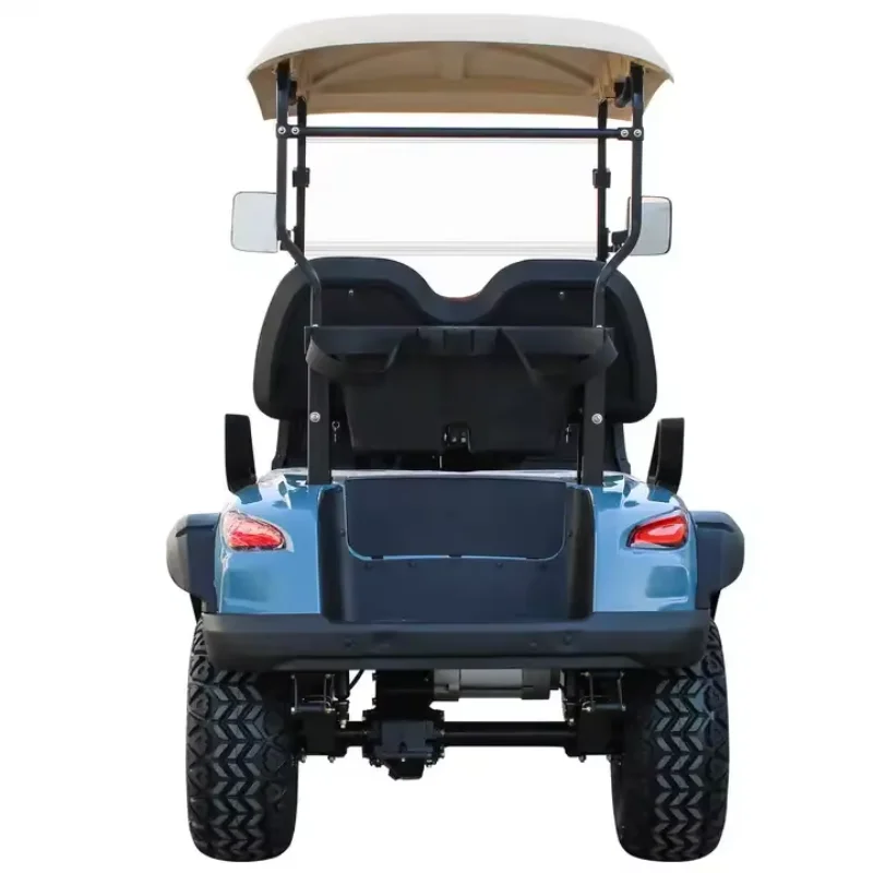 Carrito de Golf Buggy con batería de litio, 72V, Solar, 2 asientos, todoterreno, Mini calle eléctrica Legal