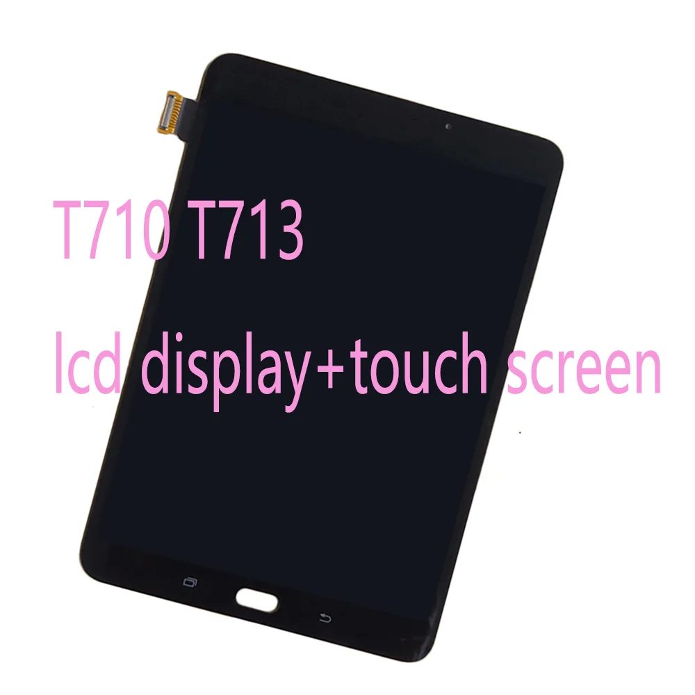 8.0 polegada para samsung galaxy tab s2 SM-T710 t713 t715 t719 display lcd tela de toque digitador assembléia painel reparação substituição