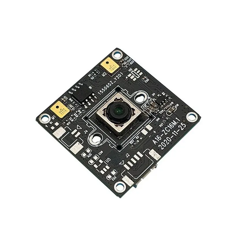 

Модуль камеры IMX298 с CMOS-сенсором 16 МП, 1/2.8 дюйма, DFOV 123° ° 4656X3496 Автофокус USB HD