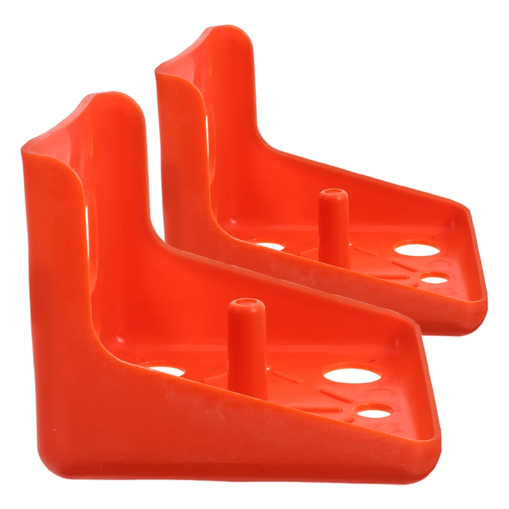 

2pcs Lick Brick Box Thickened Salt Block Holder Goats Livestock Easy Cleaning Stable Design Mineral Supplements Feed
