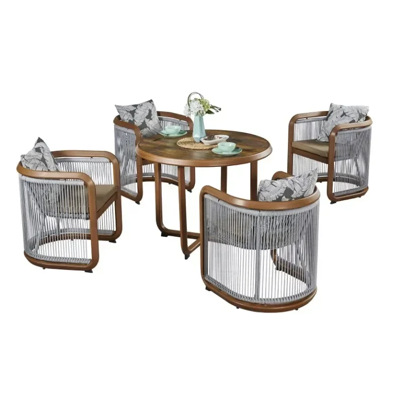 

Design Modern Leisure Outdoor Patio Furniture Leisure Garden Outdoor Party Table And Chairs