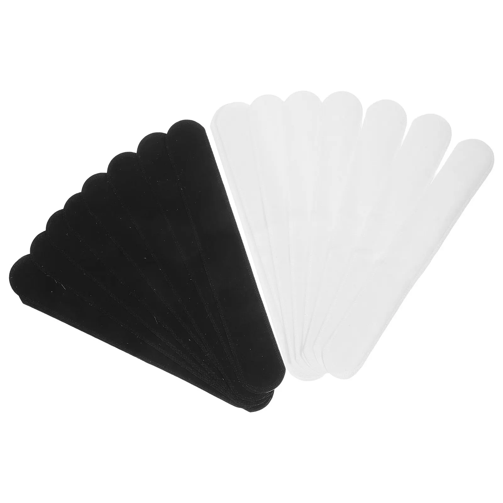 

40 шт. одноразовых впитывающих пот накладок для головных уборов, дышащие нетканые вкладыши для кепок, потовпитывающие полоски для мужчин и женщин, для спорта и бега