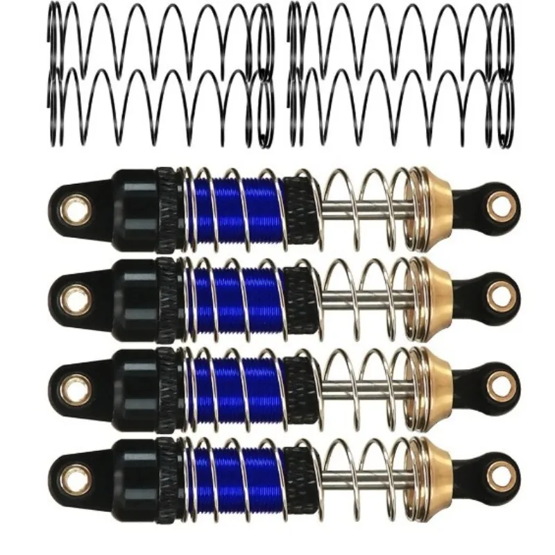 

4PCS Aluminum Front and Rear Universal Shock Absorbers/Midpoint Distance 52mm for 1/18 TRX4M Ford Land Rover