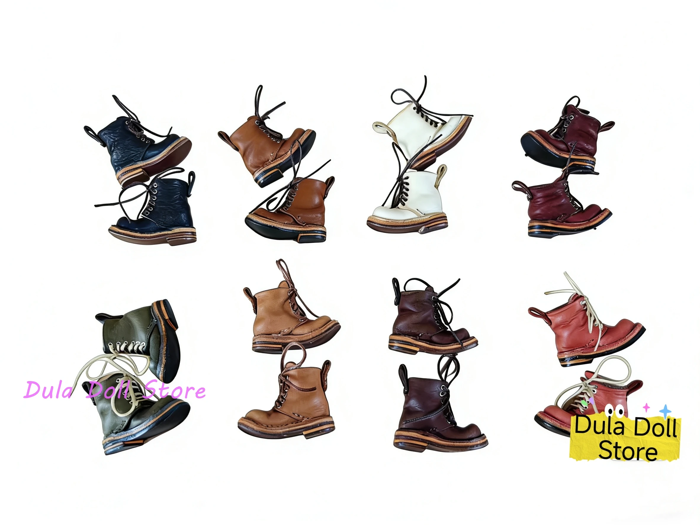 2026 Dula Doll Step on, Strap on Short Boots Shoes Blythe Landoudou Landazz OB24 OB22 Little Fish Body Doll Accessories