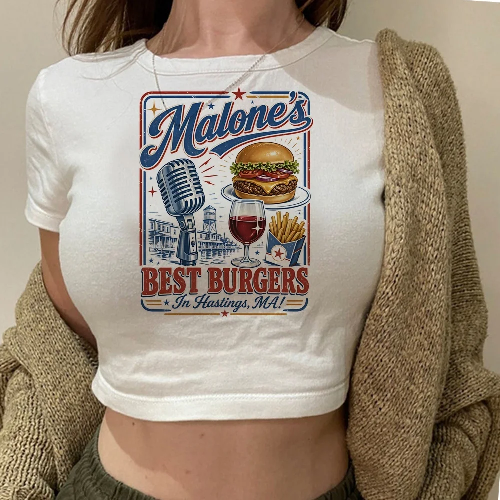 Off Campus crop top women scene  cute manga t shirt y2k japanese baddie meme jojifuku