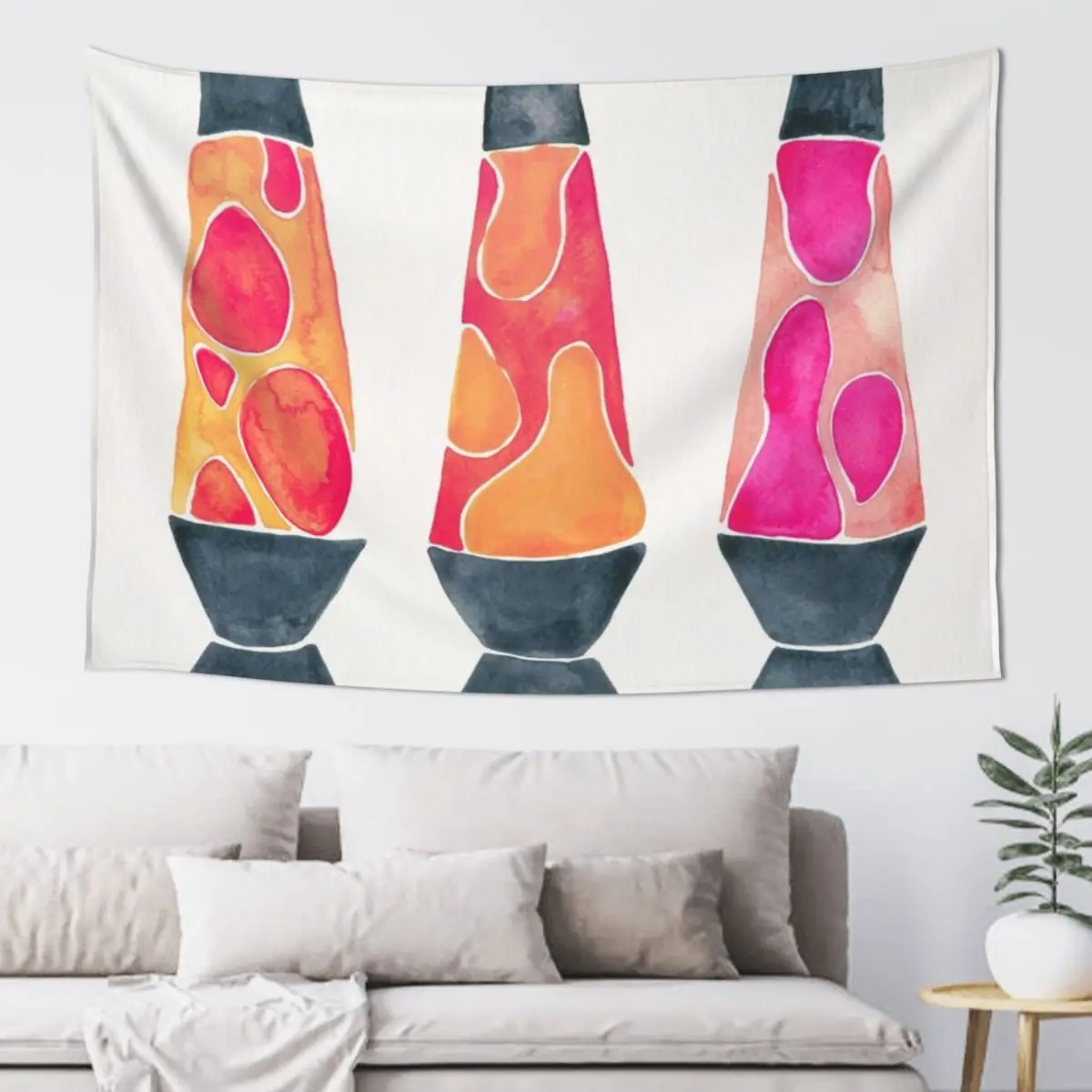 

Retro Vibes – Peachy Pink Palette Tapestry Bedroom Decorations House Decor Room Decorator Room Ornaments Tapestry