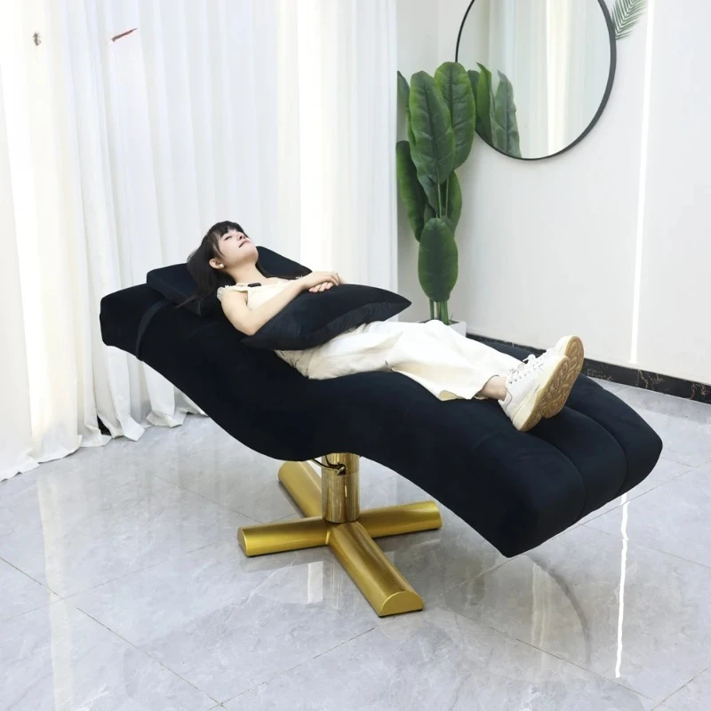 Customizable Color Adjustable Lifting Eyelash Extension Spa Lash Bed Beauty Massage Bed For Beauty Salon