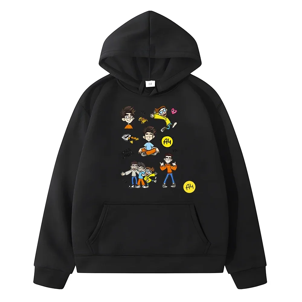 A4 Merch Autumn Children Hoodies Casual Sweatshirt Fleece A4 Vlad anime hoodie boys girls clothes y2k sudadera Children clothing