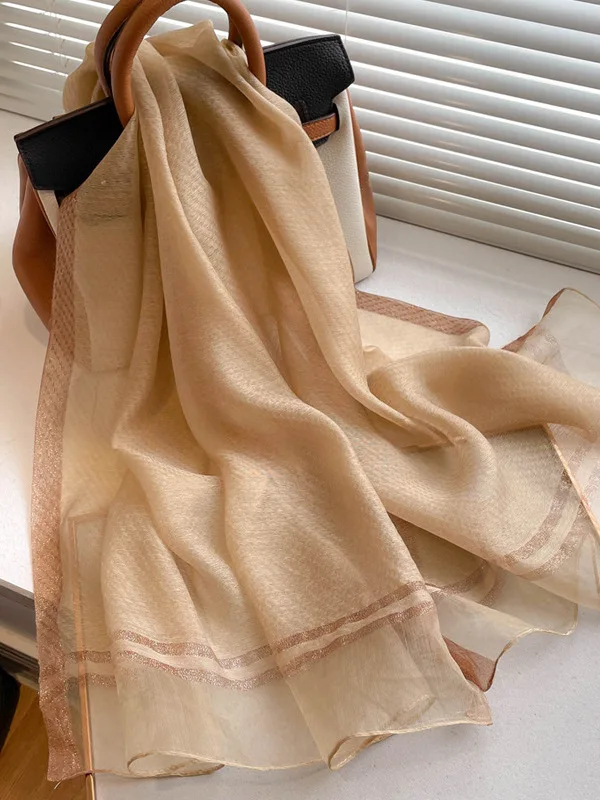 silk-scarf-women's-versatile-thin-gold-and-silver-thread-silk-scarf-long-summer-air-conditioning-shoulder-shawl-sun-protection