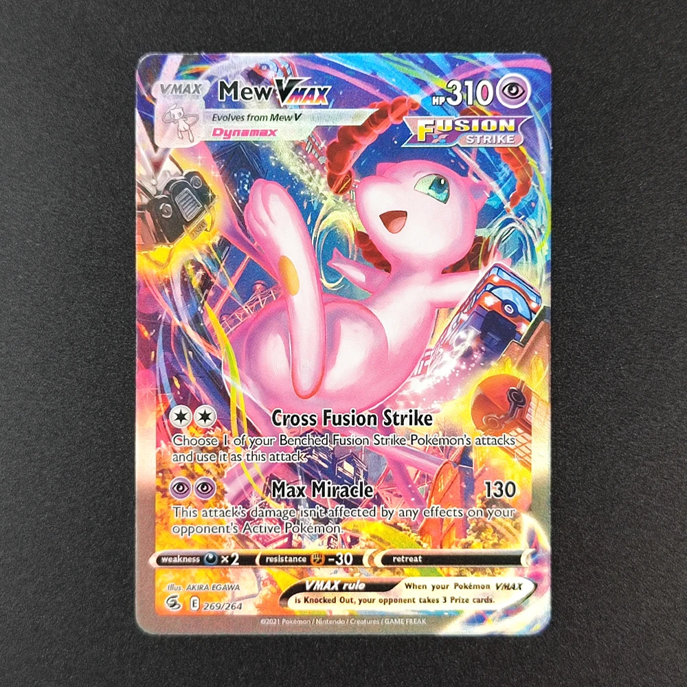 6 قطعة بطاقات مجموعة البوكيمون الإنجليزية الأساسية ميو Tyranitar Blaziken Mewtwo Psyduck Moltres V Vmax لعبة كلاسيكية بطاقات أنيمي اللعب