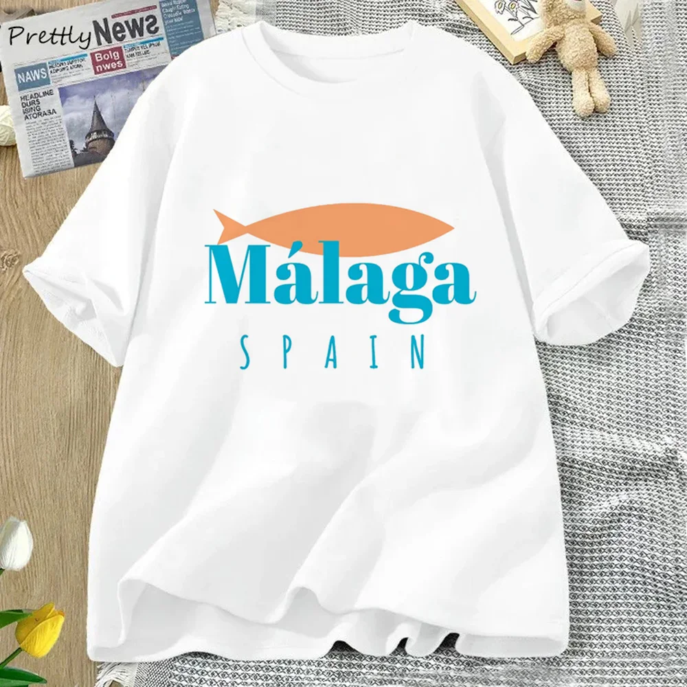 Malaga tshirt women summer anime designer t shirt female harajuku anime funny clothing