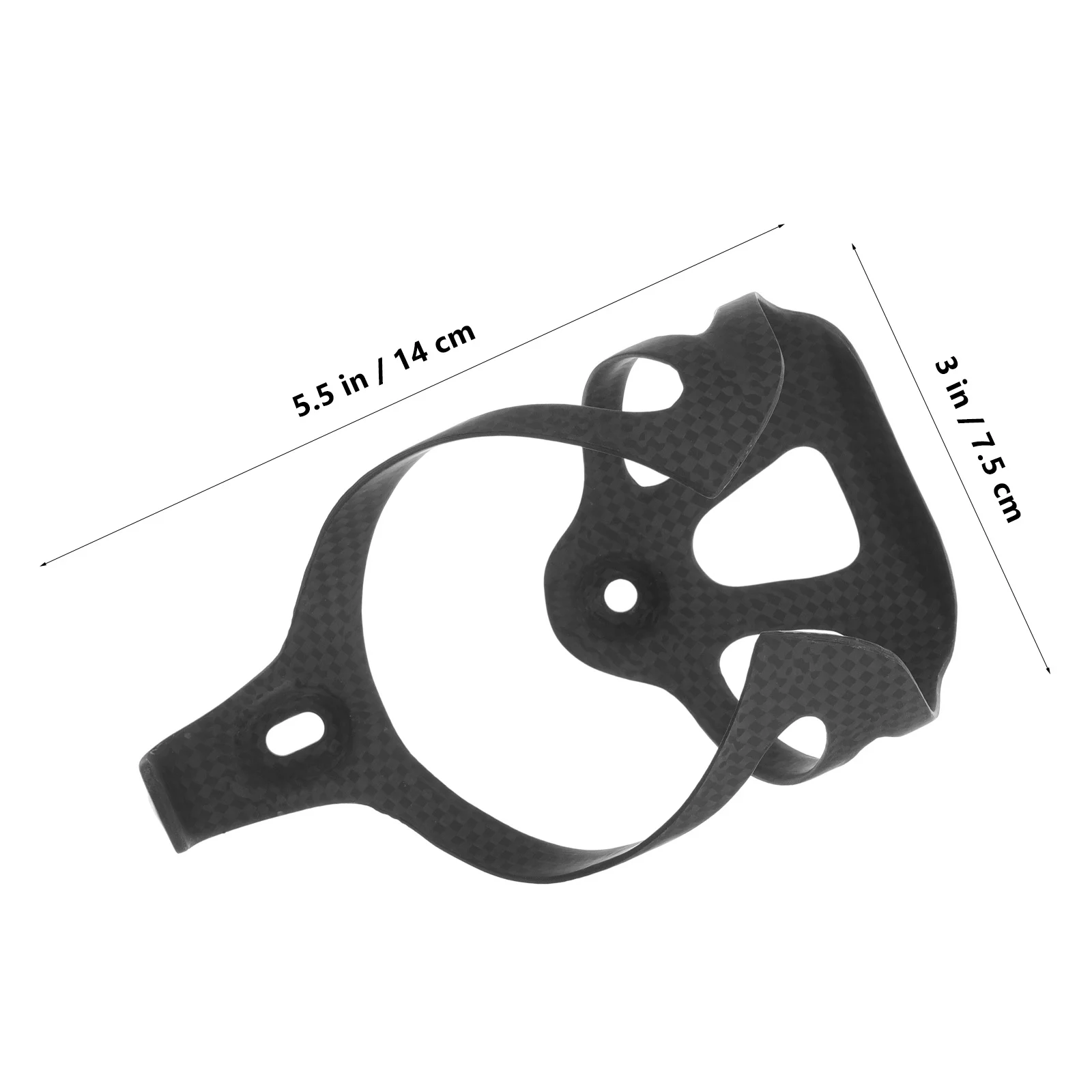 ألياف الكربون دراجة زجاجة ماء قفص 74 مللي متر خفيفة الوزن آمنة حامل الطريق دراجة الدراجات حامل الكأس الحد من الاهتزاز زجاجة ماء #6