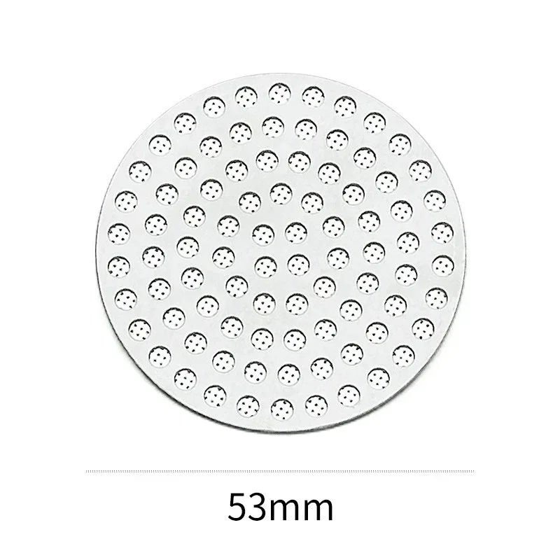 Tela reutilizável para disco de café, 51/53/58mm, aço inoxidável 304, camada dupla, filtro de café, malha fina, acessório profissional para café expresso