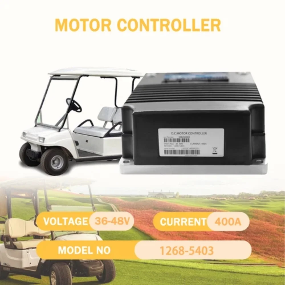 Zdjęcie 3: Sterownik silnika DC Sepex 36-48V 400A do wózków golfowych Curtis Ezgo Club Car 1268-5403