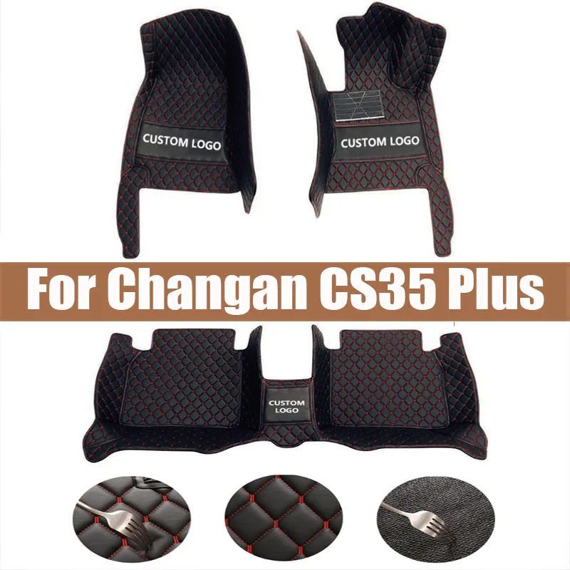 

Car Floor Mats For Changan CS35 Plus 2018-2023 22 21 20 19 Custom Auto Foot Pads Automobile Carpet Cover Interior Accessories