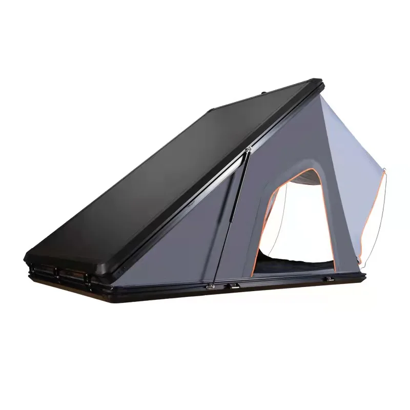 

Hot Sale Rooftop Tent Rugged Shell Triangle Aluminum Roof Top Tent Hard Shell