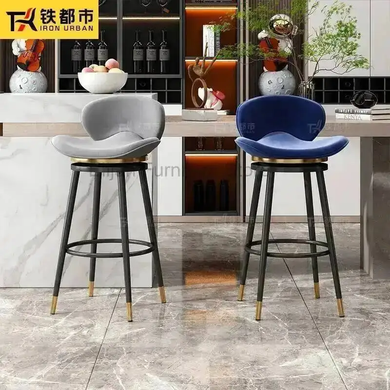 

Light Bar Footstool Swivel Luxury Chairs High Modern Sexy Bar Stools Kitchen Counter Stools Dining Chairs Taburete Furniture