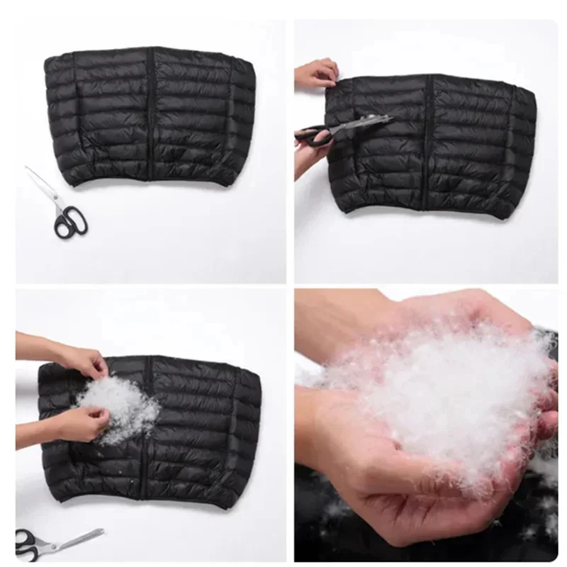 2024ใหม่เสื้อโค้ทผ้าคอตตอนแท้สำหรับผู้ชายเสื้อคลุมสีพื้นอบอุ่นเข้ารูปเสื้อกล้ามลำลองดีไซน์คุณภาพสูง