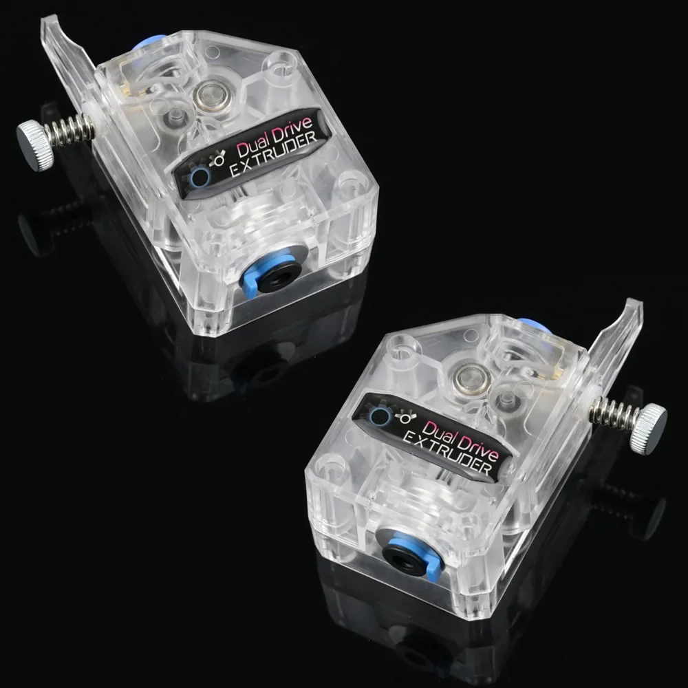 3D Printer Accessories, New BMG Extruder, Transparent Model, Double Gear Feeding Soft Consumables Are Available