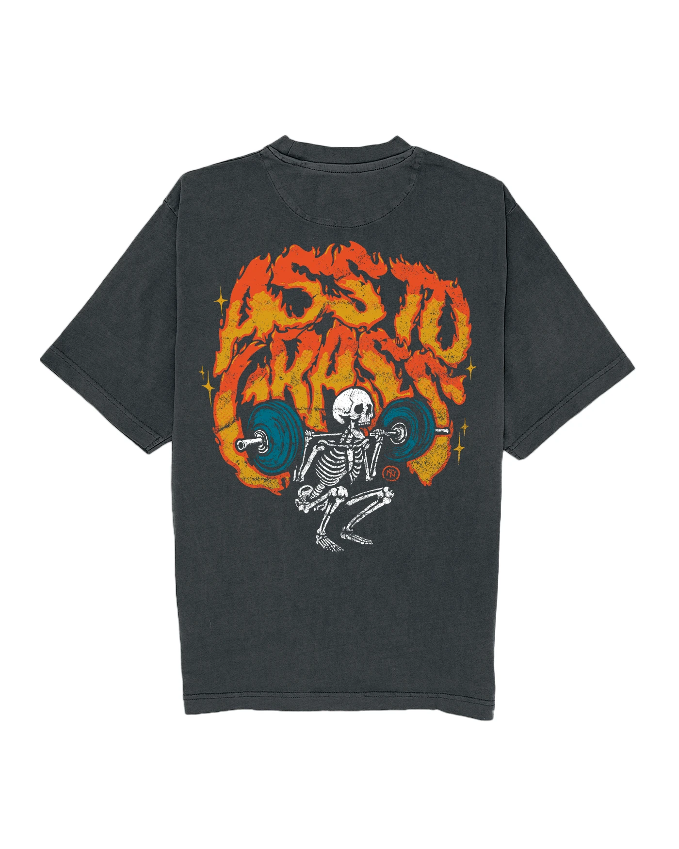 Streetwear Brand Tees - Ass To Grass Thundernoise Retro Illustration