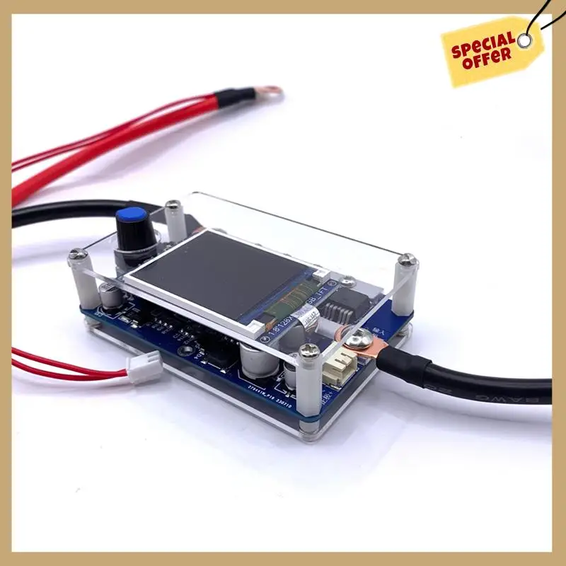 

Plastic Mini Spot Welder Control Board Portable Digital Display Spot Welding Machine 7-14V Battery DIY 18650 Battery Pack