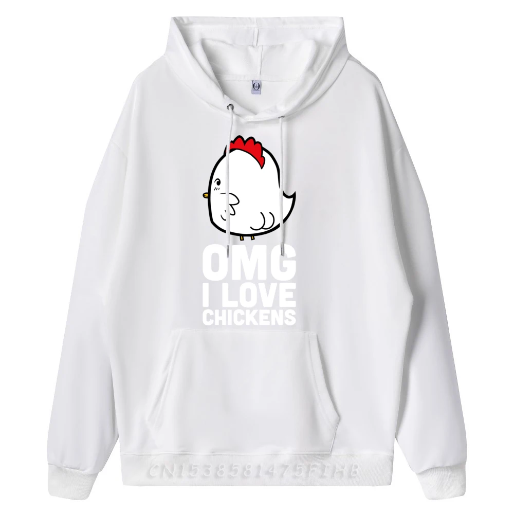 Men Newest Gift Hoodies O Neck Autumn Hoodies Group Long Sleeve Chicken Shirtsomg I Love Chickens Coats