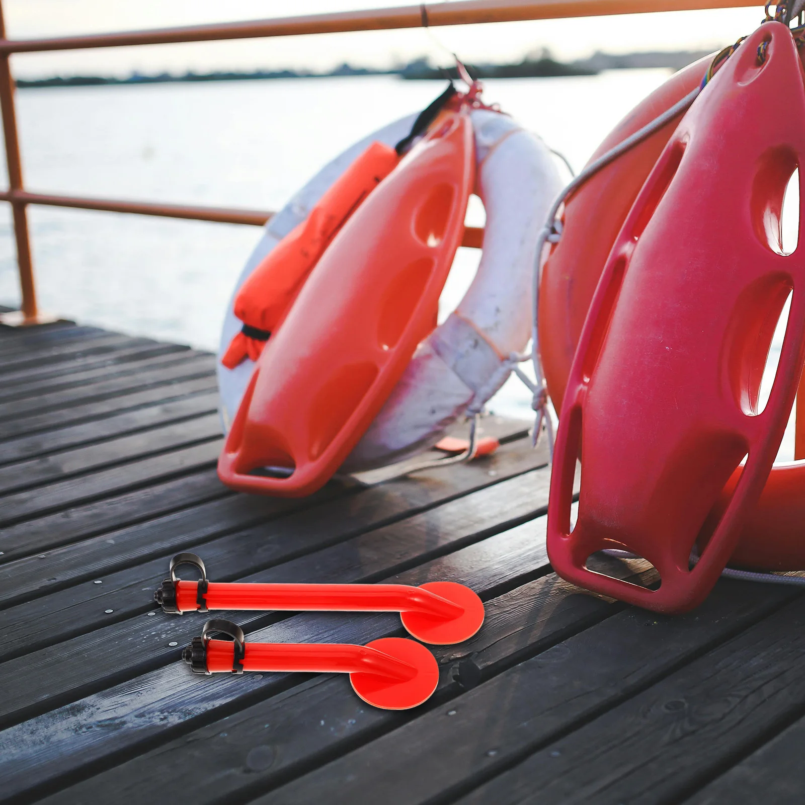 

2pcs Inflatable Life Jacket Blowing Tube Replacement Red Air Supply Hose For Floatation Devices Emergency Safety Gear Water