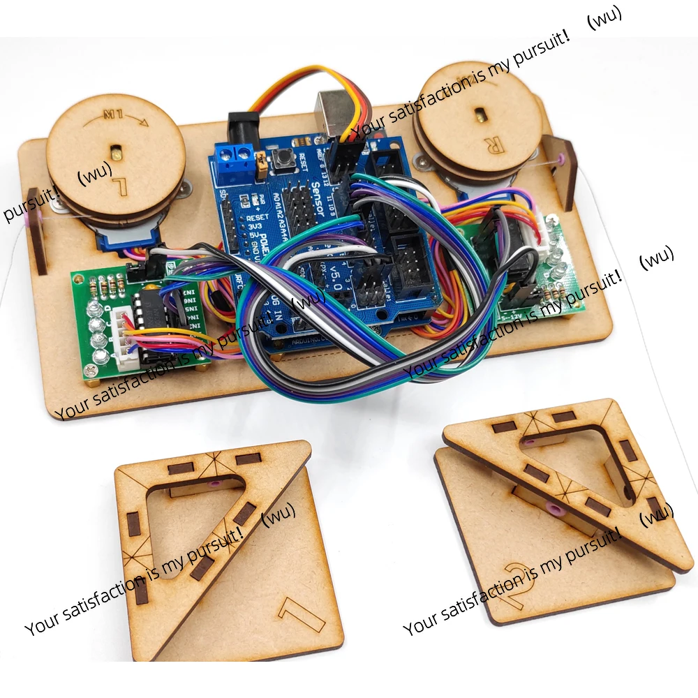 Picture 3: Suitable for Arduino robot project drawing with cable plotter motor, programmable toy DIY kit