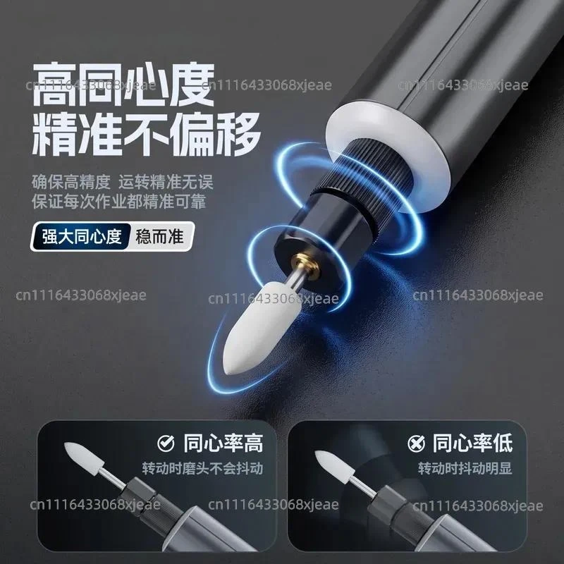 Electric Grinding Machine Handheld Grinding and Polishing Artifact Jade Grinding and Polishing Tools Electric