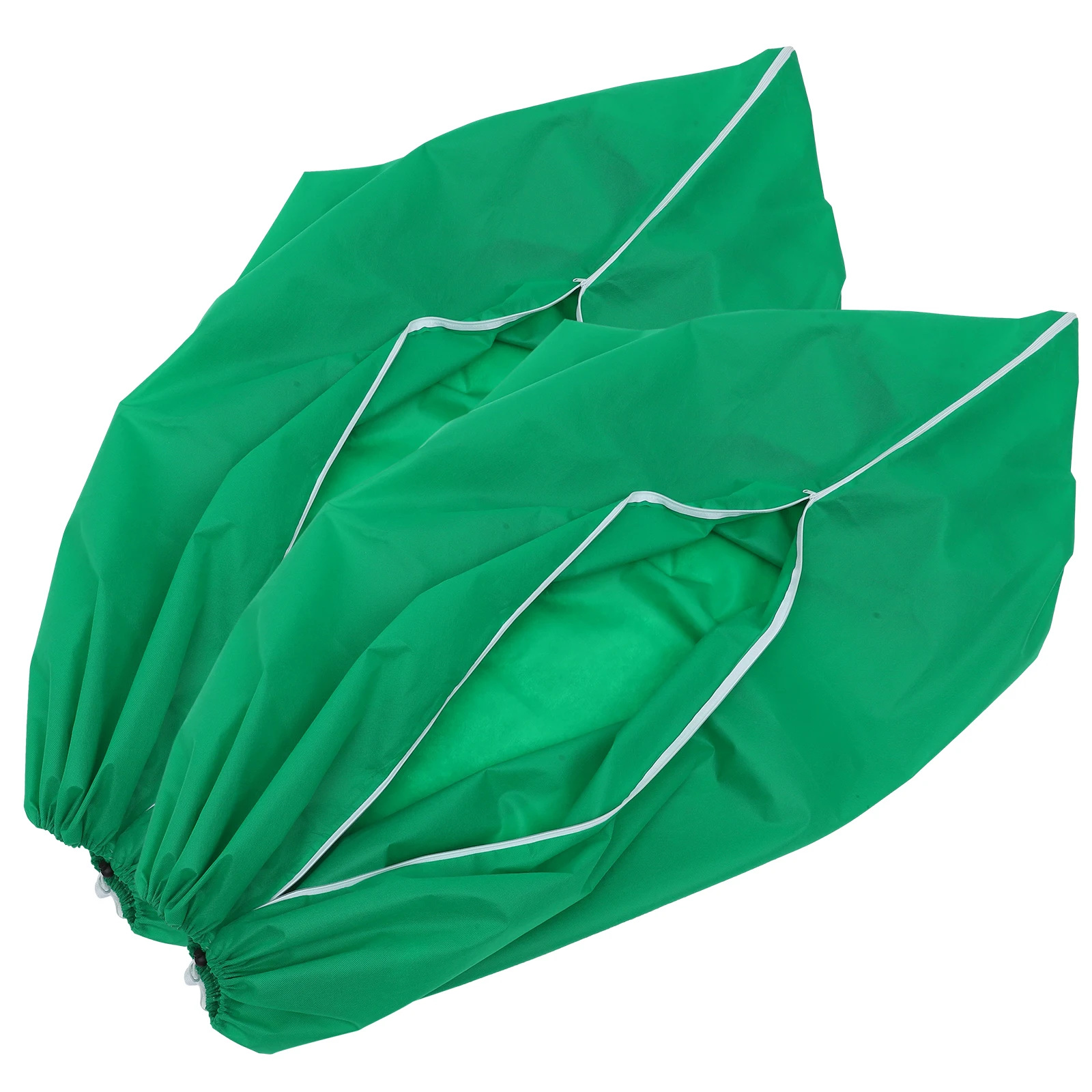 

2 шт., морозные чехлы для растений, 120x180 см, бежевые, защита от замерзания, зимняя защита для деревьев, защелка на шнурке, молния, долговечность