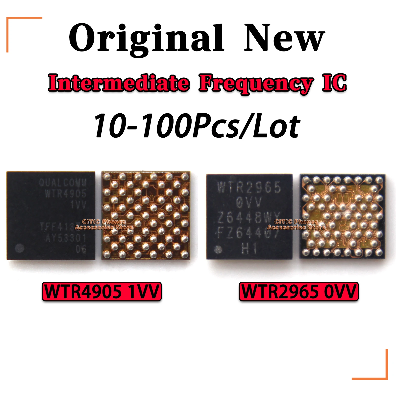 10-100Pcs/Lot WTR2965 WTR4905 0VV 1VV WTR3925 WTR2965 0VV Intermediate Frequency IF ic