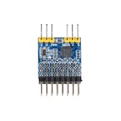 JHEMCU SPP-SBUS 8CH SPP konwerter 15A 3.3-20V dla PPM PWM konwersja sygnału SBUS FLYSKY IA6B FRSKY X8R odbiornik RC samolot