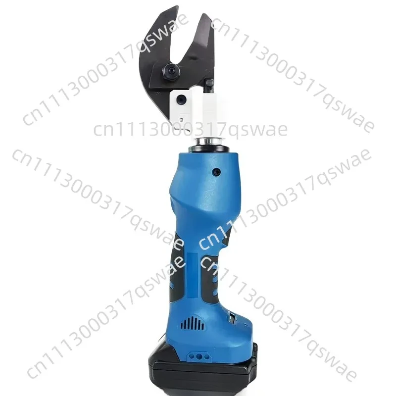 1.5 ton battery type mini cable cutter, 350 degree rotating scissor head, maximum diameter 32mm, wireless compact