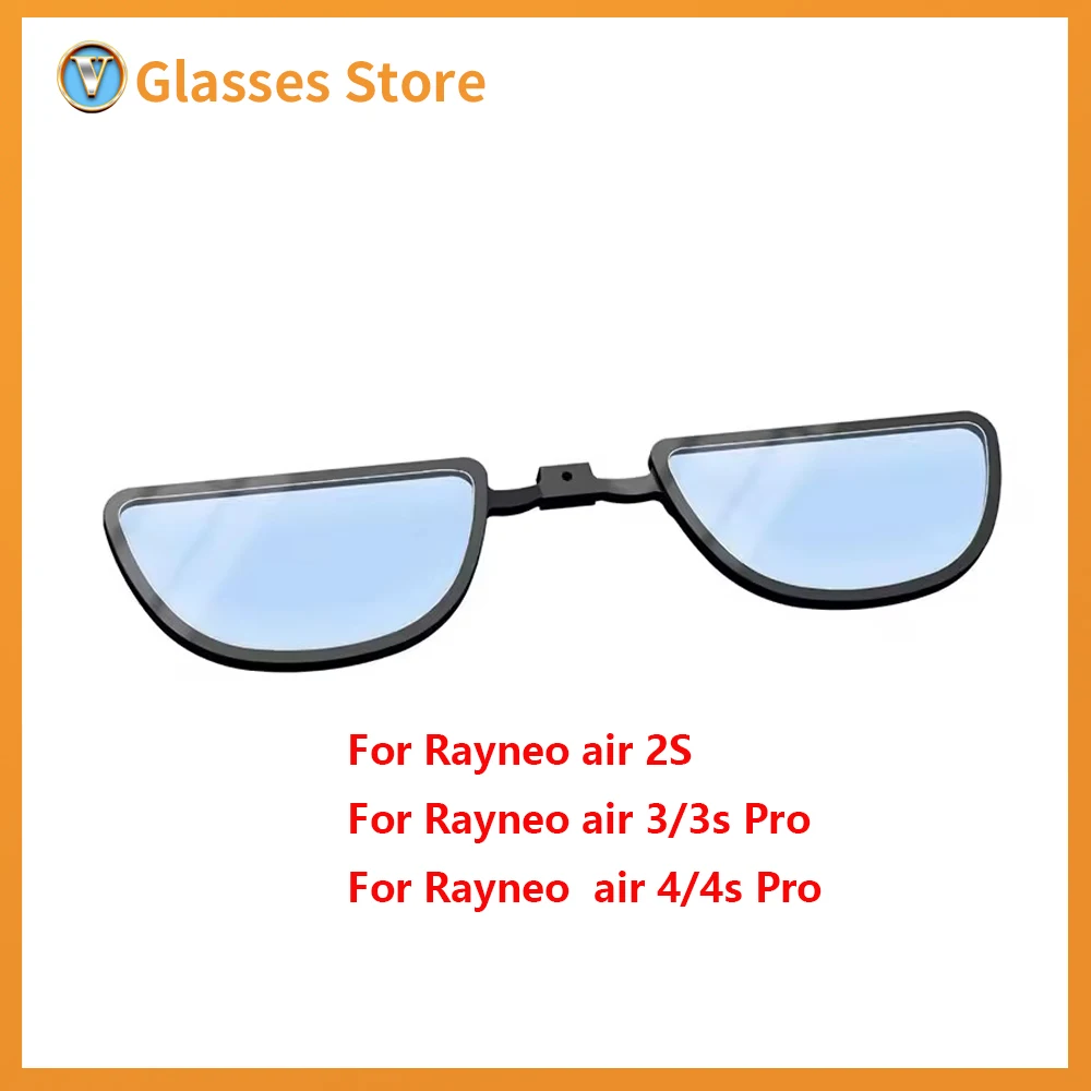 Customized Myopia Lenses For Rayneo Air 3s and Air4 Pro GT MAX Glasses Rayneo Prescription Lenses Accessories