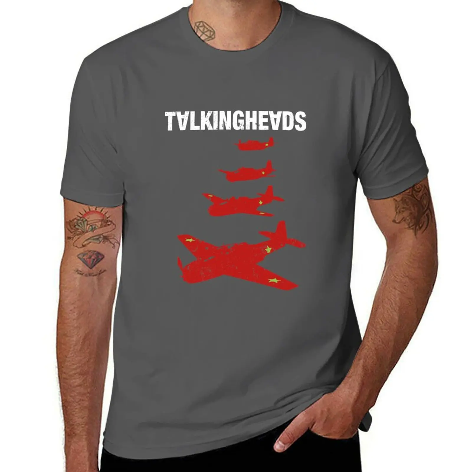 Talking Heads - Remain In Light T-Shirt plain summer clothes Louboutins oversized graphic tee plain white t shirts men