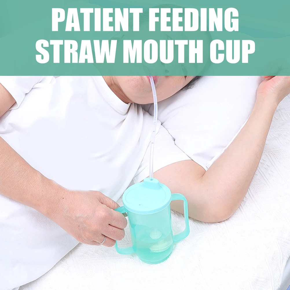 

Anti-overflow Cup Convalescent Feeding Drinking for Patient Anti-spill Disabled Silica Gel Elderly Water