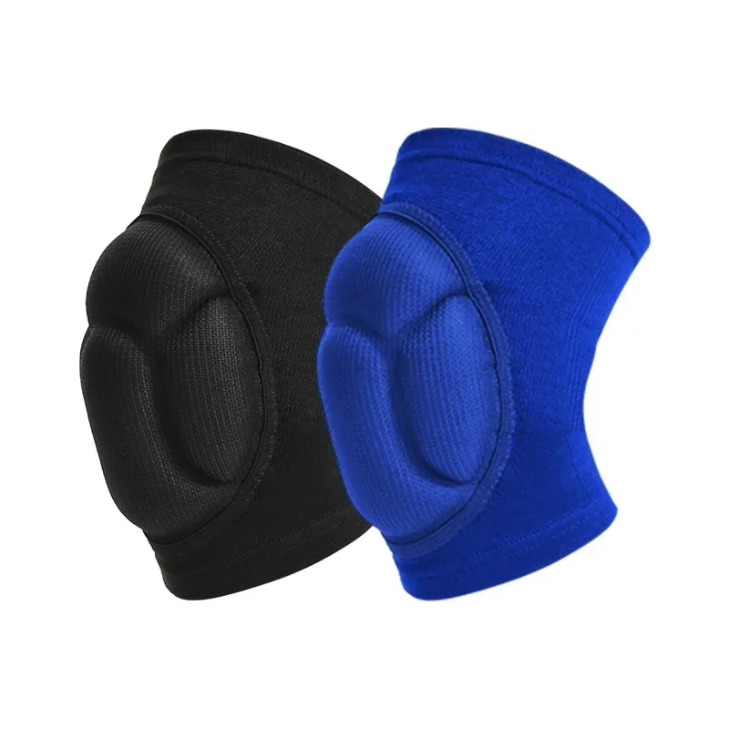 1Pcs Sports Thickening Knee Pads Volleyball Extreme Sports Kneepad Brace Support Dancing Anti collision Elastic Knee Protector