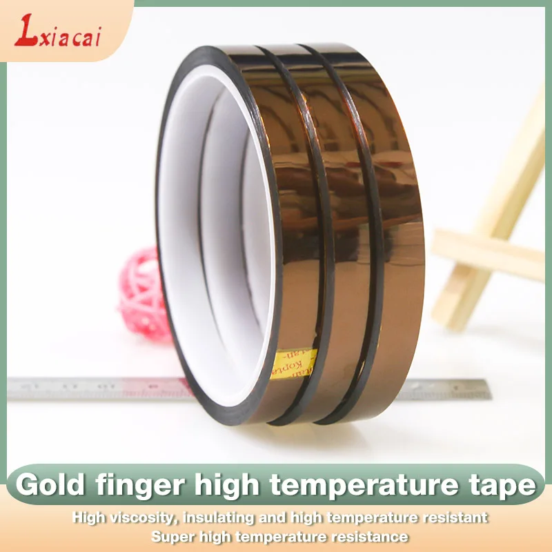 High Temperature Resistant BGA Tape Polyimide Adhesive Self-adhesive 3D Printing Board Protection 30M