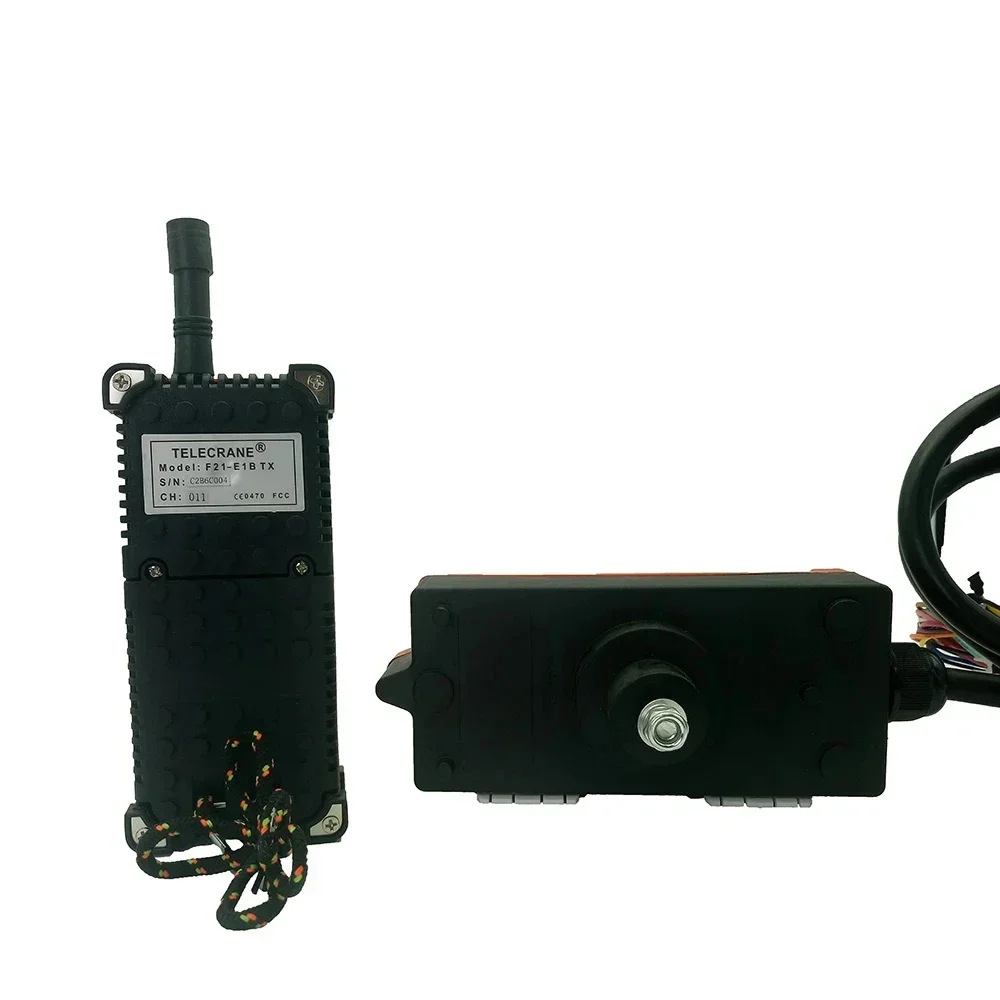 24V Industrial remote controller switches Hoist Crane Control Lift Crane 1 transmitter + 1 receiver F21-E1B