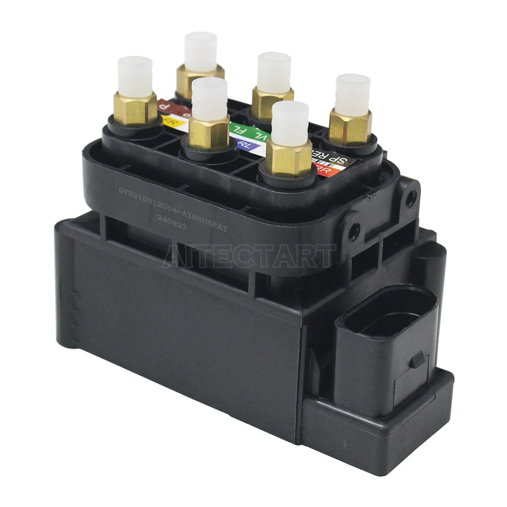 New For Mercedes W166 W221 W164 W212 W251 W216 Air Suspension Solenoid Valve Block, OEM 1643201204 2123200358 2513200058