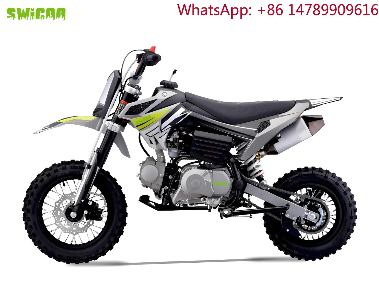 Мини-мотоцикл MotoKids MotoSWICOO 90cc, внедорожный, 4-тактный, для мотокросса, питбайк, эндуро, кросс, распродажа от производителя