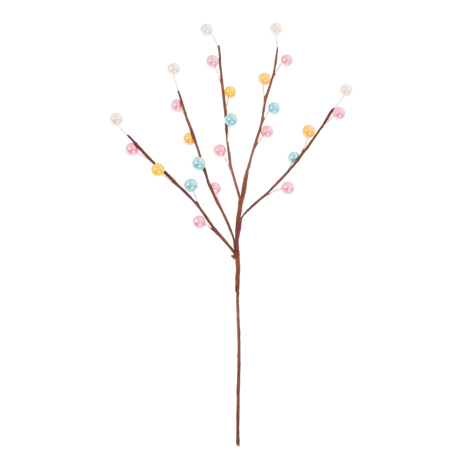 

Artificial Berry Spring Decor Easter Floral Easter Floral Picks Picks Faux Branches for Vase Table Arrangement