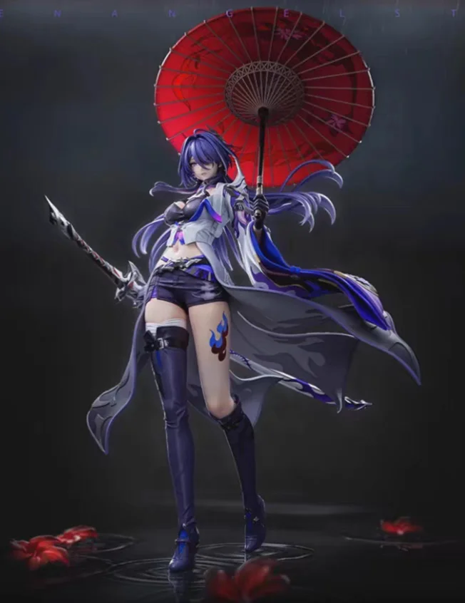 Figurki Honkai Star Rail Huang Raiden Bosenmori Mei Apex Innovation Girls Pvc Anime Model Zabawka - dostępne w magazynie, 36 cm