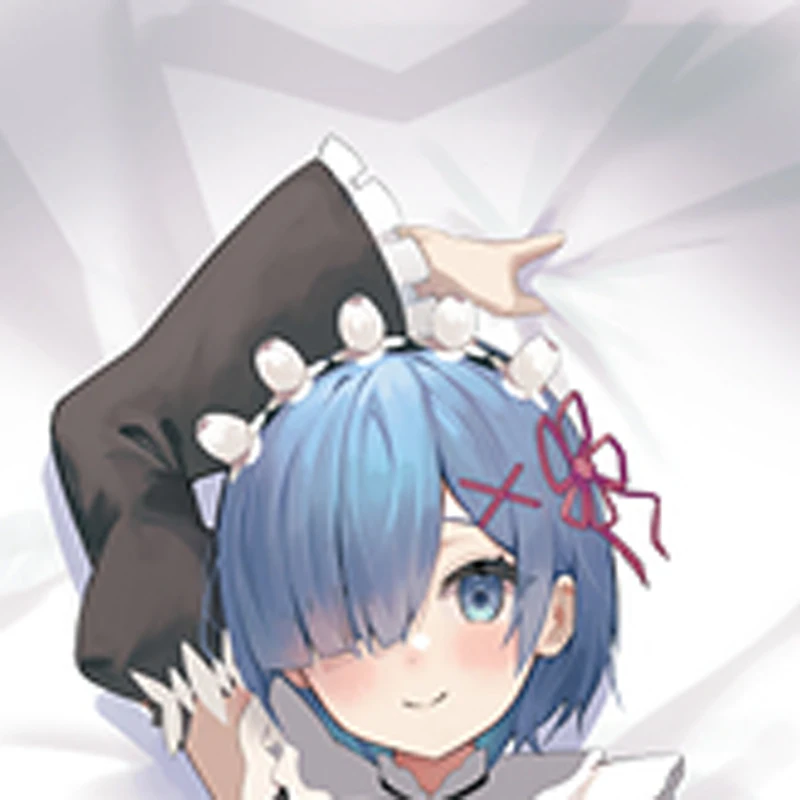 New Pattern Anime Rem Dakimakura Hugging Body Pillow Cover Case double-sided printing‌