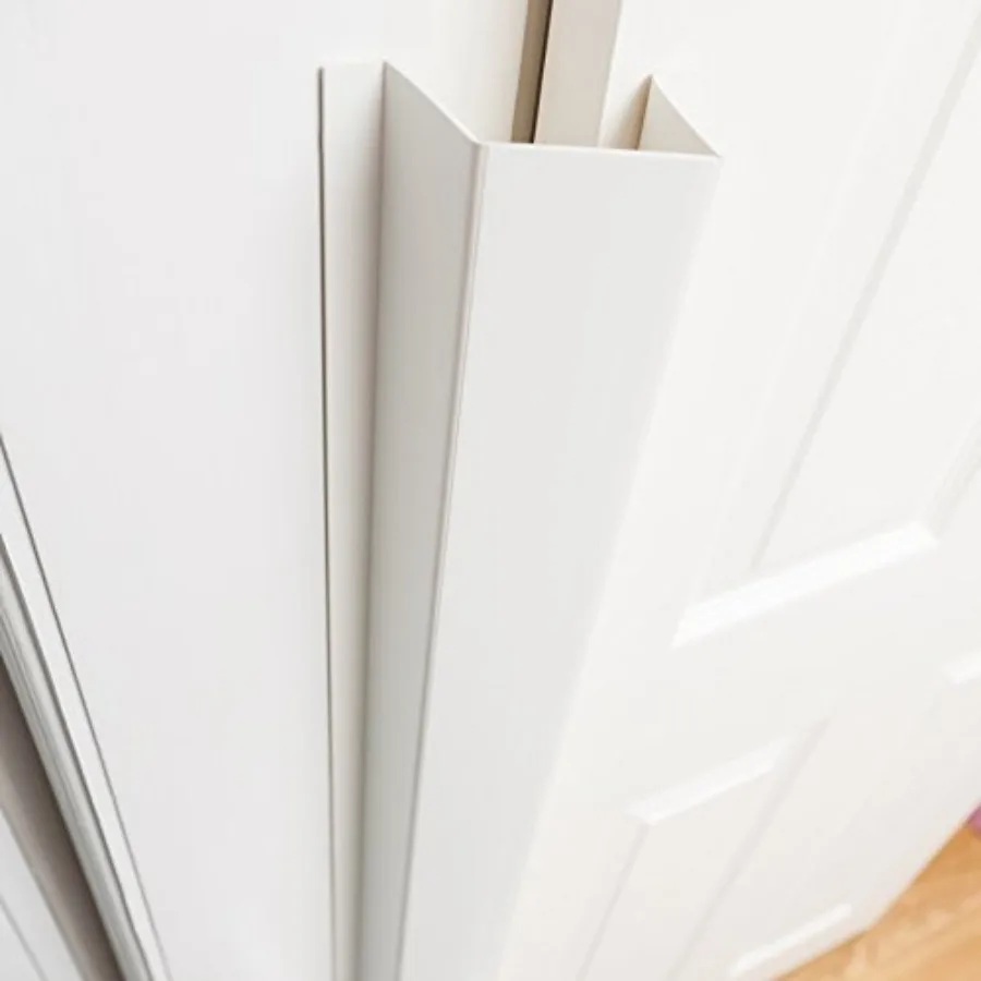 

Cardea Child Safety Door Finger Pinch Guard Hinge Protector for The Front of The Door White