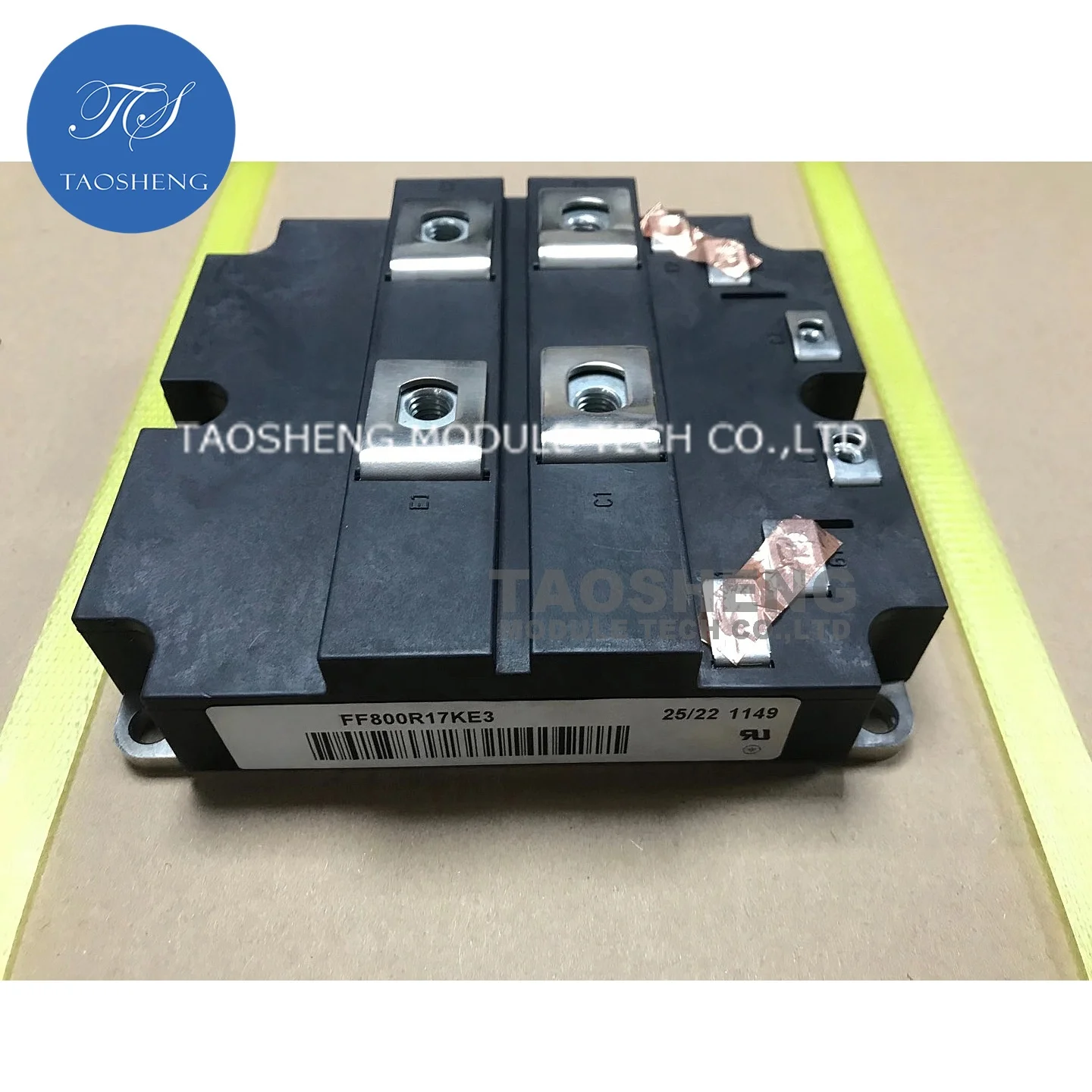 

1 шт. FF800R17KE3 800A/1700V Новый и оригинальный IGBT-модуль【TAOSHENG】 # ТС150