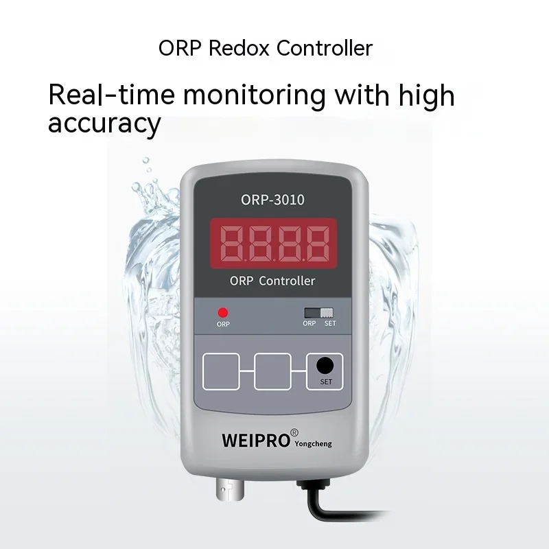 Imagem -03 - Weipro Orp3010 Fish Tank Coral Redox Value Test Controller Orp Controller Orp-3010