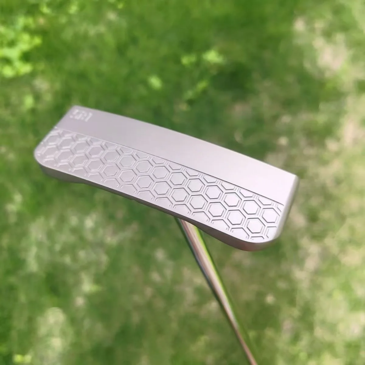 Men Mallet Golf Putter SB1 32-35  Milled Carbon Steel Face Stable Balance Soft Impact Feel Precision Alignment Training
